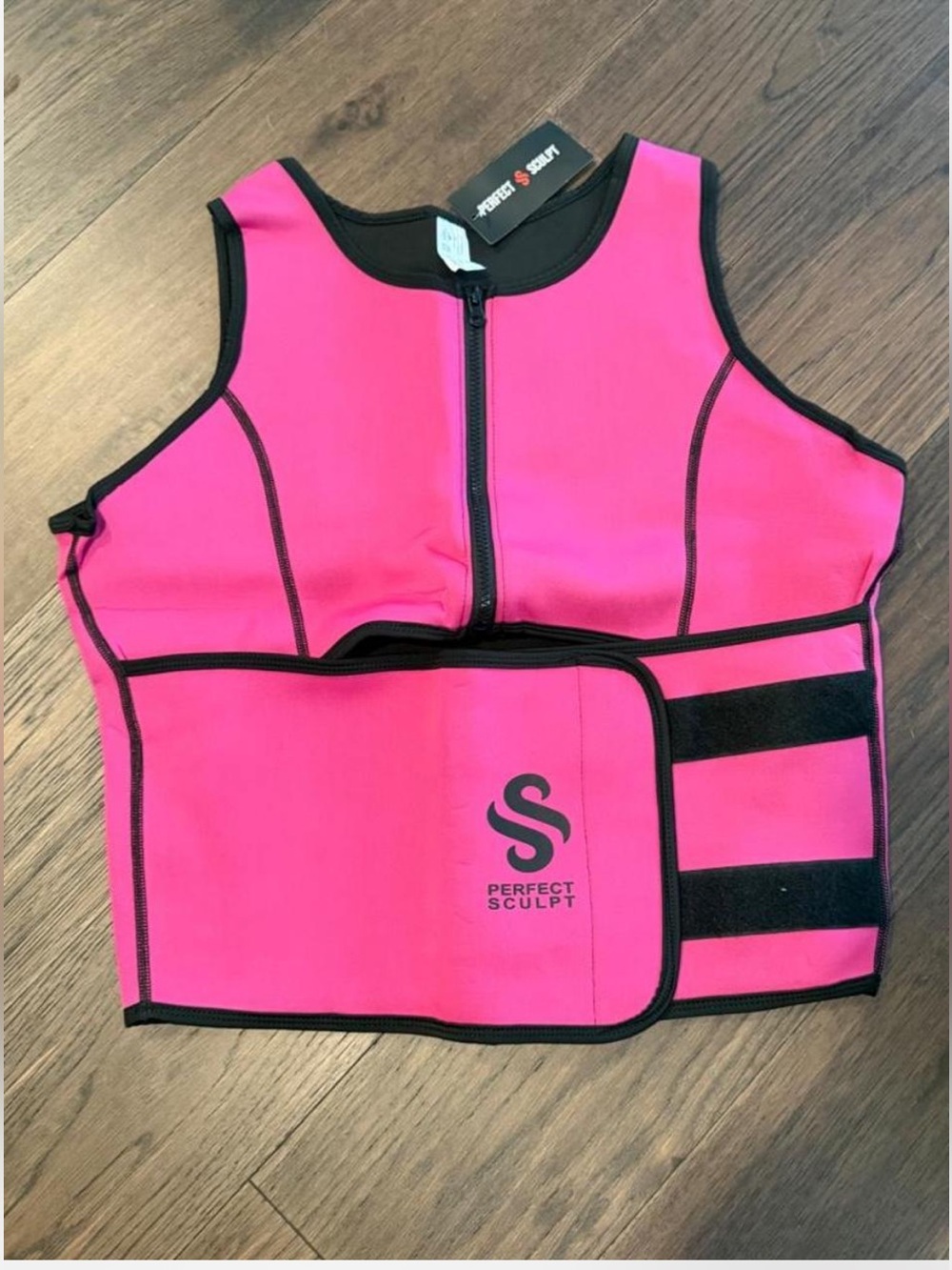 Perfect Sculpt Pink & Black
Sauna Compression Vest and Waist
Trainer XXL